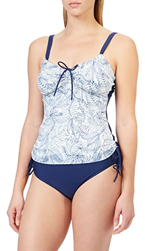 Haute pression Femme T8060 Co1 Maillot de bain tankini, Multicolore, 42 Grande taille EU