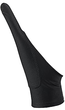 Ronyme Künstlerhandschuh für Zeichentablett, digitaler Zeichenhandschuh, wischfest, atmungsaktiv, 3 Schichten, Kunsthandschuh für Bleistift, Skizzieren, Einfinger M