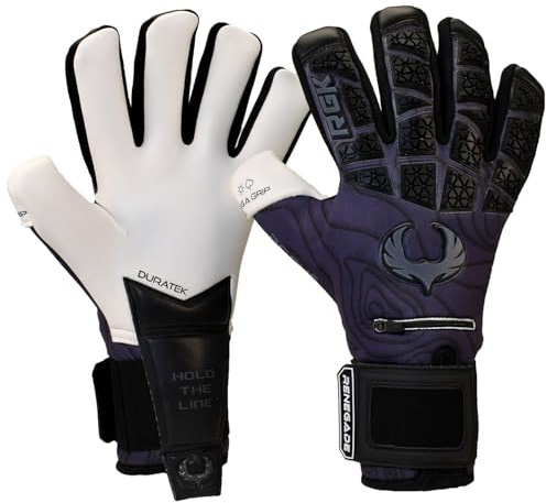 Renegade GK Limitierte Auflage Rogue-Torwarthandschuhe Fingerschutz (Größen 6-11, Level 4+) 4+3MM Giga Grip | Nur 1500 für jeden Stil hergestellt | Torwarthandschuhe Herren, Erwachsene, Jungen, Kinder