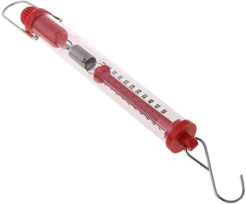 UNbit 5N 500g Kraftmesser, Federwaage, Doppelskala, beschriftetes Balance-Dynamometer Waagen