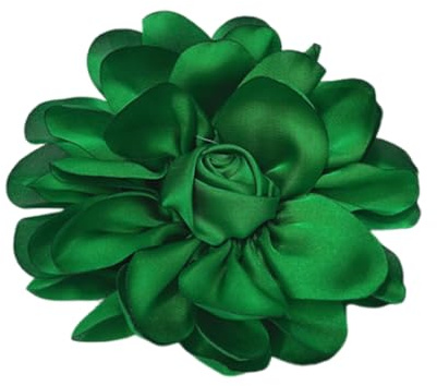 Kabelife 10CM Rose Blume Brosche, Blume Ansteckblume, Blume Haarspange, Haarclip Blume, Rosen Haarnadeln Haarblume Haarblüte Haarschmuck