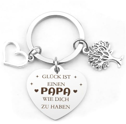Geschenke Für Papa,Geschenk Vatertag,Papa Geschenk Geburtstag,Geschenk Papa Weihnachten,Vatertagsgeschenk Für Papa Von Baby,Werdender Papa Geschenk,Wichtelgeschenke Für 5 Euro,Schlüsselanhänger Papa