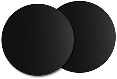 Toddmomy Tapis de Cuisson Barbecue Rond Antiadhésif 40 Cm pour Griller Extérieur, Surface Réutilisable Légère et Résistante, Accessoire Cuisson Grillades Patios Jardins