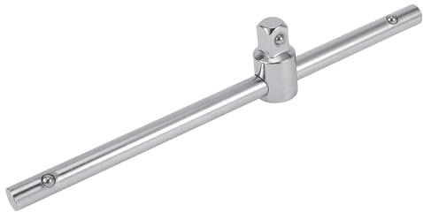 HEROFFIX 1 Stück Schlagschrauber-Verlängerungsstange Verlängerung Steckschlüsselwerkzeug 250x43mm Silberton Kohlenstoffstahl für Auto Dirtbike Reparatur Schiebestange 1/2 Zoll Antrieb
