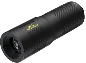 Freewell 6x Telephoto Lens for Smartphones – 17mm Thread Professional Zoom Lens for iPhone, Samsung