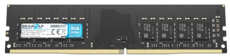 BRAINZAP 8GB DDR4 3200MHz PC4-3200AA-UA2-11 DIMM CL22 1Rx8 1.2V Unbuffered Non-ECC RAM-minne för stationär dator Minnesmodul Memory
