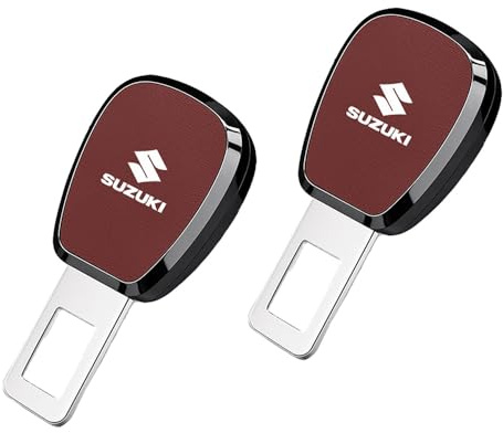 JsjjQf 2 Pezzi Prolunga Cintura Sicurezza Auto per Suzuki Verona Vitara Vitara Brezza Sidekick,Fibbia della Cintura Fermo Disattivazione dell'Allarme Cintura di Sicurezza,A-Normal