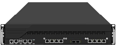2U Firewall Appliance Dual Hot Swappable Power XEON Server with IPMI, PFSense, Mikrotik, OPNsense, VPN, Dual E5 2699 V3 CPU, RJ70, C612, 10 x LAN, 2 x SFP+, 0 RAM, 0 Storage, Barebone No System