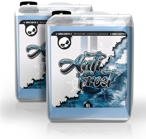 Nuke Guys Antifrost Scheibenfrostschutz 2 x 5l | 10l Auto Wischwasser mit Frostschutz bis -18 °C Gebrauchsfertig | Frostschutzmittel für saubere Scheiben im Winter | Scheibenwischwasser