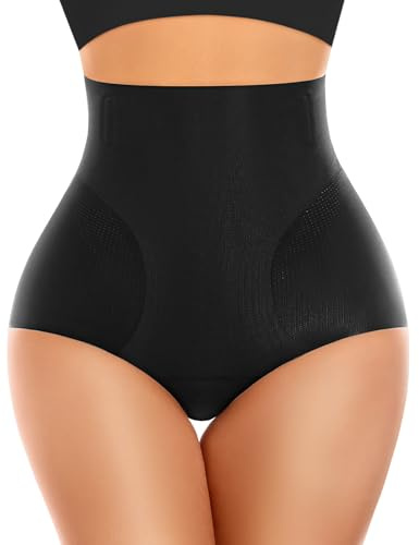 Wiepux Fajas Reductoras Mujer Transpirable Braga Faja Reductora Suave y cómodo Cintura Alta Moldeadora Pantalón Invisible Control de Barriga Push up Shapewear Antideslizante