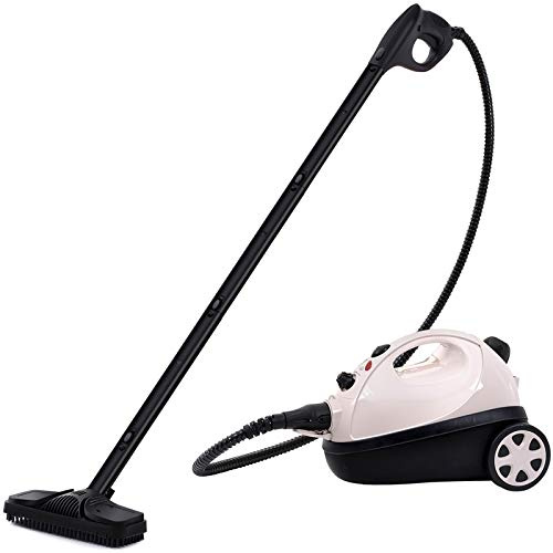 BACOENG Deluxe Steam Cleaner, Multipurpose Household Steamer with 20 Accessories, Built-in Storage & Removable Handle