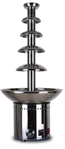 Fontaine À Chocolat Commerciale 60-81Cm Machine De Fontaine À Fondue Au Chocolat En Acier Inoxydable,5 tiers