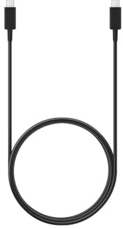 Câble USB-C vers USB-C d'origine Samsung 1.8 Meter 25W Noir