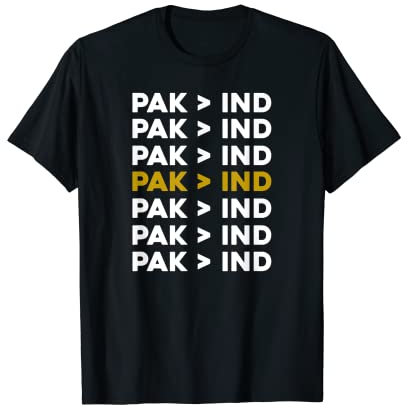 Pakistan Better Than India Pakistani Cricket 2019 Trikot T-Shirt