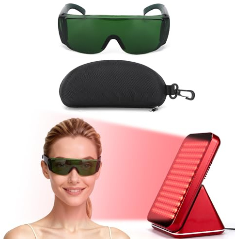 Natudeco Gafas De Seguridad Láser Profesionales BACHIN, Gafas Láser, Gafas De Seguridad, Gafas Protectoras Para Filtro De Luz, Accesorio Industrial (verde)