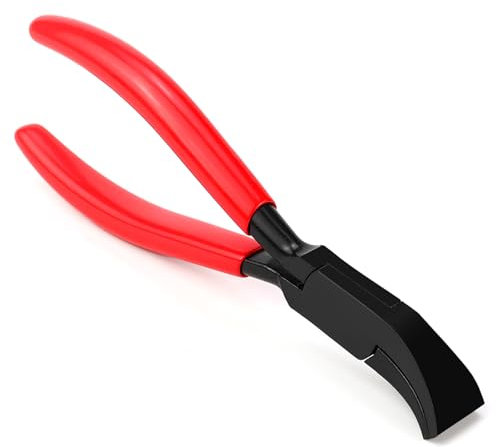 LPZMPZ Pinza Piegatrice a 45 Gradi, Piega Lamiera Manuale, Pinza Piegatrice a Mano con Manico Antiscivolo, Larghezza Ganasce 22 mm, per Piegare e Lisciare Lamiere, Rosso