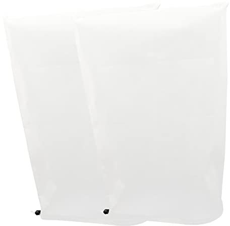 Milisten 2pezzi Telo di Protezione per Piante Antigelo Copertura per Piante Invernali Sacco di Protezione Contro Gelate Arbusti e Alberi da Frutto Coulisse Integrata per Fissaggio Facile e