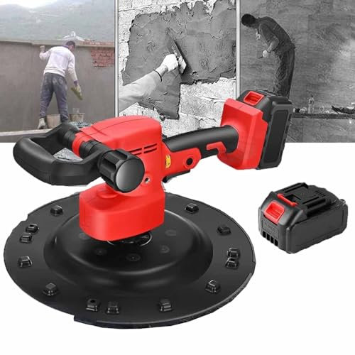 Masons Plastering Bucket Trowel Tools with Brushless Lithium Battery High-Efficiency Cement Wall Surface Smoothing Machine Handheld Wiper