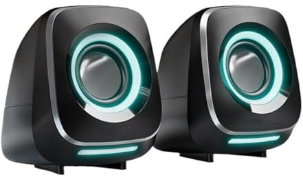 AYCDL Audio Computer Multimedia Small Speaker Gaming Esports Laptop Desktop Wired Subwoofer Speaker