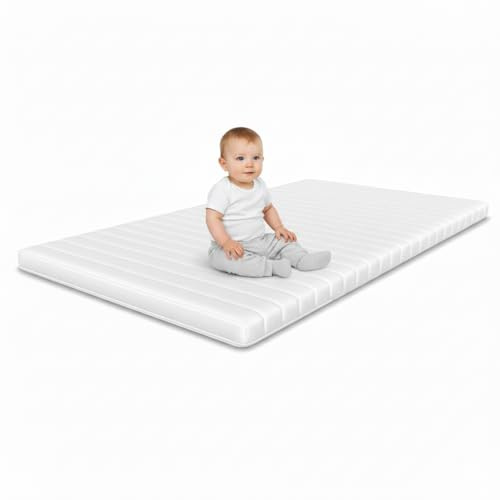 Schlaftroll Kaltschaummatratze 60x120 H3 – 7-Zonen – 15cm – Öko-Tex | 7-Zonen Kaltschaum, Rollmatratze, waschbarer Bezug 60°, Made in Germany, Öko-Tex, für Kinderbett & Juniorbett