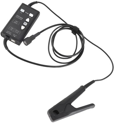 Zerodis Sonde de Courant 10A / 100A, Outil de Mesure de Courant de l'oscilloscope avec Taille Compacte pour le Chariot Pratique, Alimentation USB, Sonde AC/CC pour Lecteur de Moteur, Avionique,