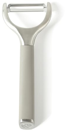Calphalon Edge Stainless Steel Y Vegetable Peeler w/Thermoplastic Rubber Handle - Taupe