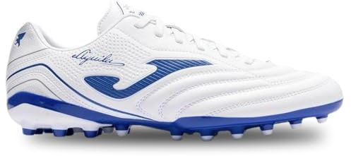 Joma Zapatos de fútbol Aguila 26 Hierba Artificial AG Código AGUS2602AG Blanco, blanco y azul., 41 EU