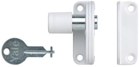 Yale Locks P123WE Sash Window Presslock White