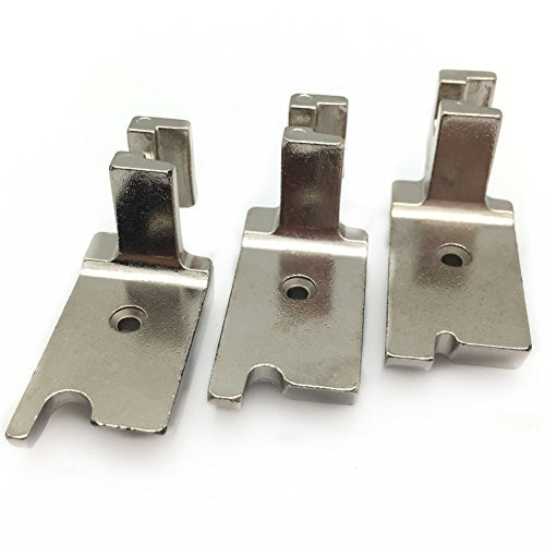 YEQIN Kompatibel 1/4 tum, 1/8 tum och 3/16 tum stora rörledningar/svetsning sömnadsfot – passar alla sångare med låg skaft, bror, babylock, Euro-Pro, Janome, Kenmore, vit, Juki, nytt hem, Elna med