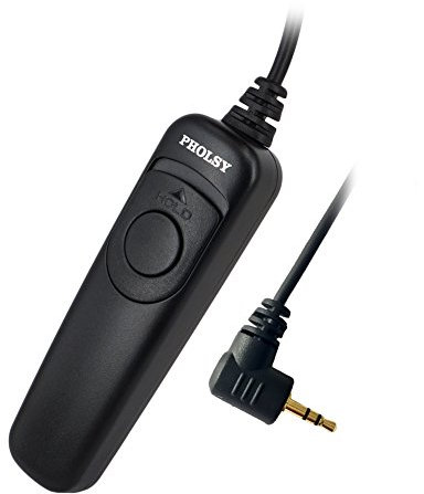 PHOLSY C6 Caméra Télécommande Filaire Caméra Déclencheur à Distance pour Canon R8 R10 R100 R6 90D 250D 200D 850D SX70HS; pour Olympus Om-1 EM1X EM1-III; pour Fuji GFX100 GFX50R XT3 XT4 XT5 XT30II