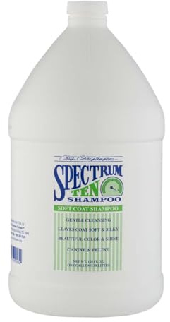 Chris Christensen Spectrum Ten Soft & Smooth Coat - Professioneller Hundepflege-Conditioner für weiches und geschmeidiges Fell - Tiefenwirksame Pflege und großzügige Vorratsgröße, 3,8 l