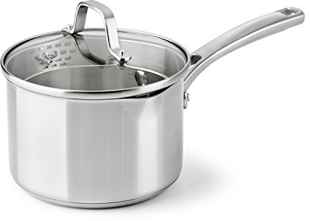 Calphalon Classic Stainless Steel Cookware, Sauce Pan, 2 1/2-quart