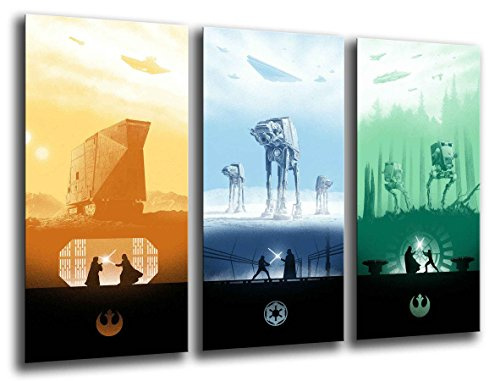Väggmålning – Star Wars, Darth Vader, 97 x 62 cm, trätryck – XXL-format – konsttryck, ref.26248