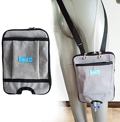 GHzzY Blasenkatheterbeutel - Stomabeutel Katheter-Beinbeutel Fix Devices - Urindrainage-Pflegetasche für Heim, Reise, Rollstuhl & Bett,1500ml