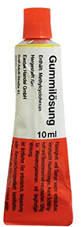 VDP 1x 10ml Vulkanisierlösung | Gummilösung | Vulkanisiermittel | Schlauchreparatur | Vulkanisierkleber | Reifenkleber | Gummikleber wasserfest | Fahrradreparatur