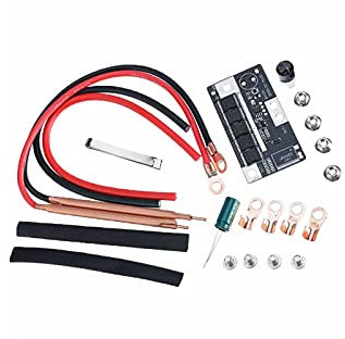 Candeon Juego de soldador por puntos de 12 V - Placa de circuito de máquina de soldadura por puntos de batería de mano portátil para 18650/26650/32650