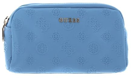 GUESS Double Zip Cosmetic Bag Slate