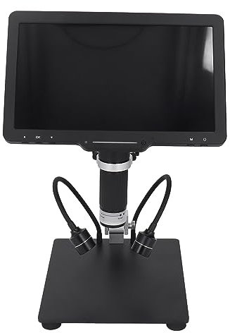 1600X digitalt mikroskop, digitalt elektronmikroskop 1600X 1080P 24MP 10,1 IPS LCD lödningsmikroskop med LED-ljus fjärrkontroll