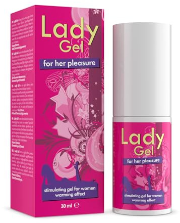INTIMATELINE | Lady Gel Gel für Klitoris und Vagina 30 ml | Regt die Durchblutung an und verbessert die Empfindlichkeit