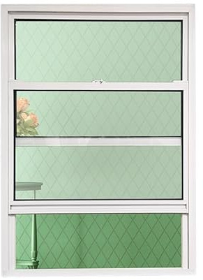 Finestre scorrevoli verticali mobili a capannone, persiane in vetro ad apertura piatta, ricambio per cabine, cucine domestiche e garage, schermo scorrevole insonorizzato (110 x 80 cm)