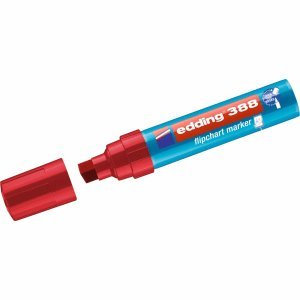 edding 10 x Flipchartmarker 388 4-12mm rot