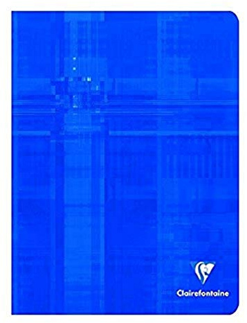 Clairefontaine 3742C CONFEZIONE DA 10 QUADERNI a punto metallico - 17x22 cm - 96 pagine Quadretti piccoli - Papier 90 g - copertina in carta laminata - colores casuales