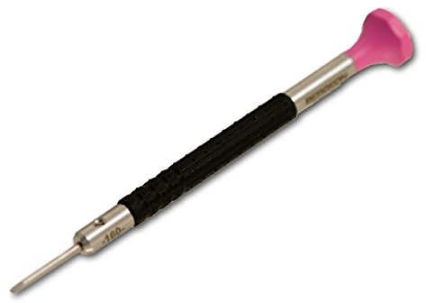 Bergeon Urmakare skruvmejsel 6899-050 – 300, urmakarverktyg – Swiss Made (1,6, lila)