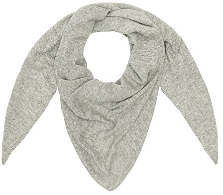 Oxfords Cashmere Dreiecksschal aus Kaschmir, Grau