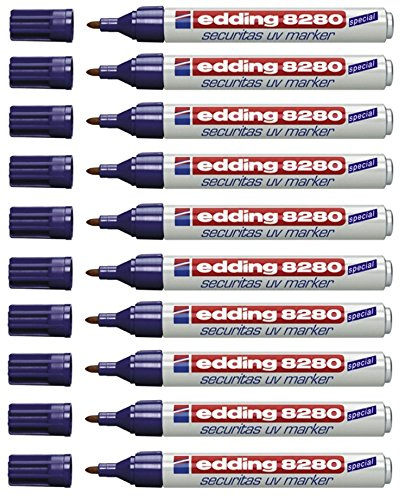 edding 8280 UV-Marker Rundspitze (10 Stück)