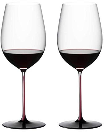 Riedel Sommeliers Black Series Collector's Edition - Juego de 2 copas de vino, color burdeos