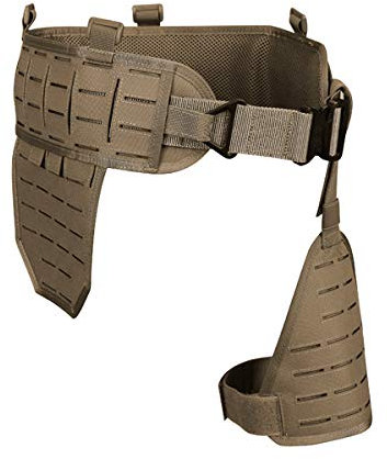 Gexgune 1000DNylon Taktische Molle Taille Gürtel Kampf abnehmbare breite Taille Kampf Gürtel gepolstert Gürtel Hosenträger Gürtel mit Bein-Panel (4 Farben optional)