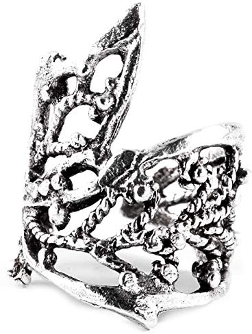 Windalf Bohemia Elfen Ohrklemme JANINA 1.7 cm Elfenschmuck Ohrschmuck Elfenohren Vintage Elben-Blatt-Schmuck Haarschmuck 925 Sterlingsilber