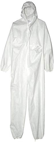 NITRAS Combinaison de Protection Unisexe-Adulte, Blanc, XXL, Fester Sitz