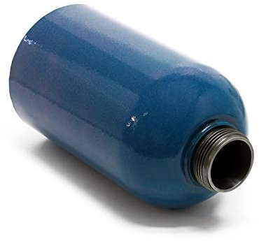 Wiltec Godet de Pression de Remplacement – 102 x 102 x 200 mm – capacité 1100 ML/Filetage Ø 41,5mm – en Acier – pour Pistolet pulvérisateur insonorisant et Traitement cavité